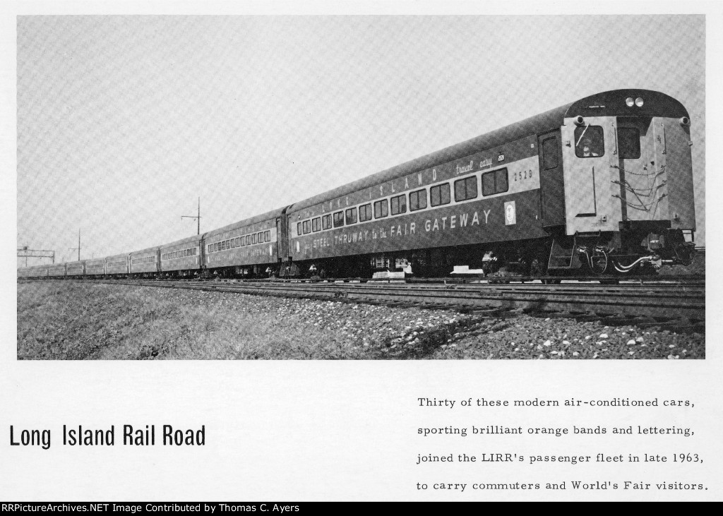 LIRR Series #3 of 4, LIRR #2529, c. 1963